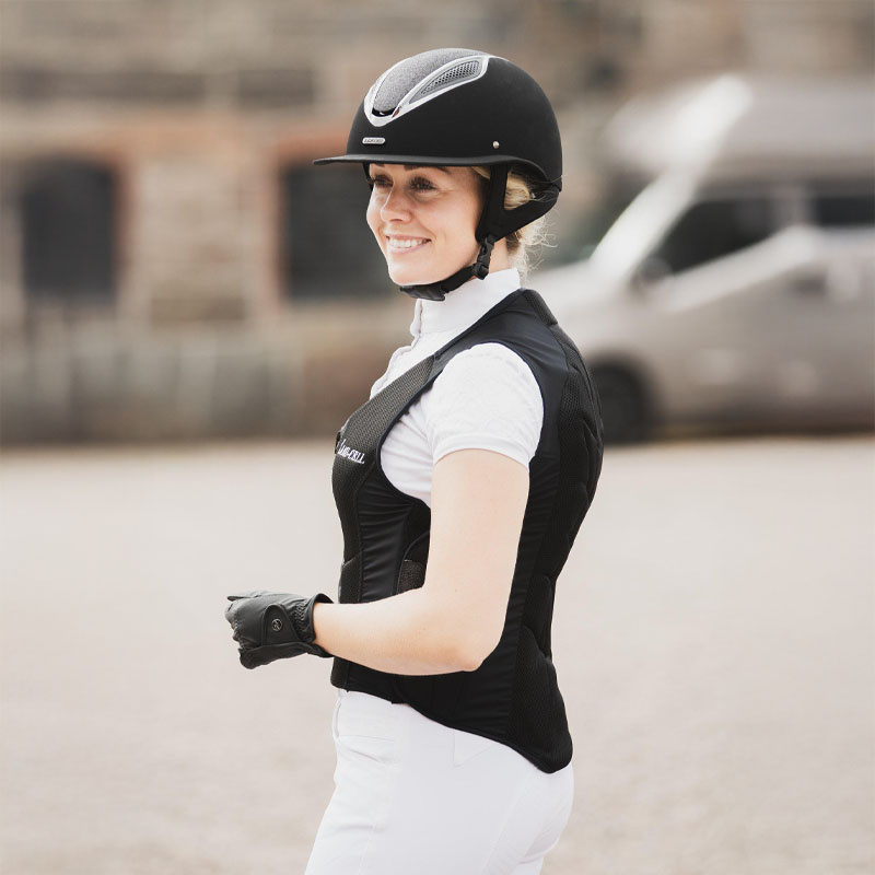 Protection dorsale Flexible Noir