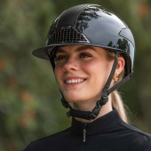 Casque d'équitation Miami Polo Noir Casque d'équitation Miami Polo Noir