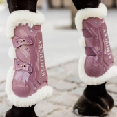 Guêtres ouvertes Vegan Sheepskin Bamboo Elastic Vieux Rose Guêtres ouvertes Vegan Sheepskin Bamboo Elastic Vieux Rose