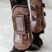 Guêtres ouvertes Velcro Marron Guêtres ouvertes Velcro Marron