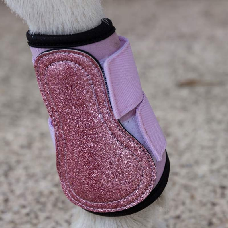 Guêtres de pré Unicorn Glitter Rose Shetland