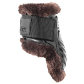 Protège-boulets Young Vegan Sheepskin Noir/Maroon Protège-boulets Young Vegan Sheepskin Noir/Maroon