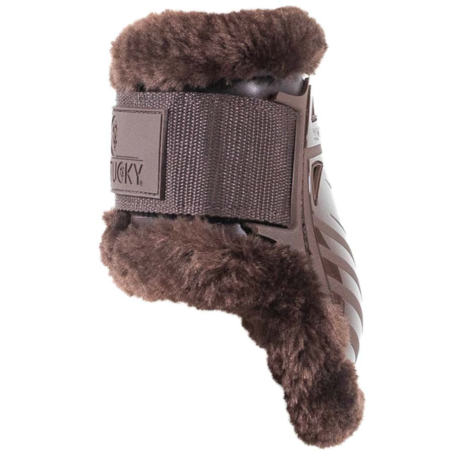 Protège-boulets Young Vegan Sheepskin Marron/Marron