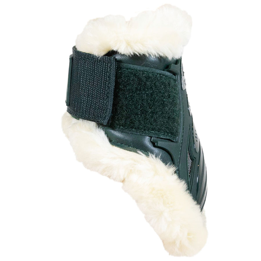 Protège-boulets Young Vegan Sheepskin Vert Foncé