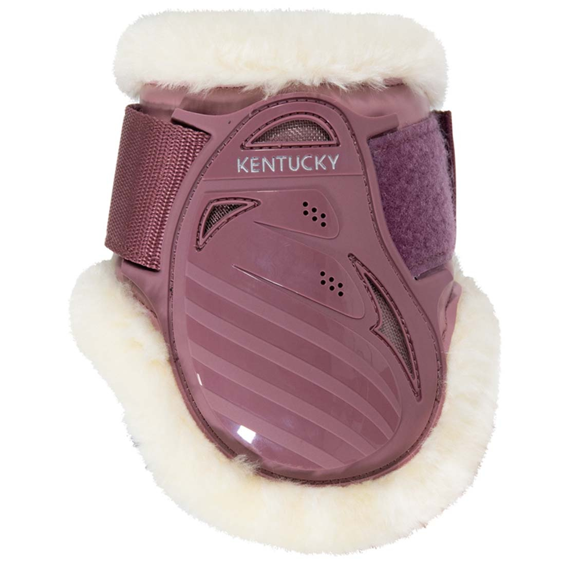 Protège-boulets Young Vegan Sheepskin Vieux Rose