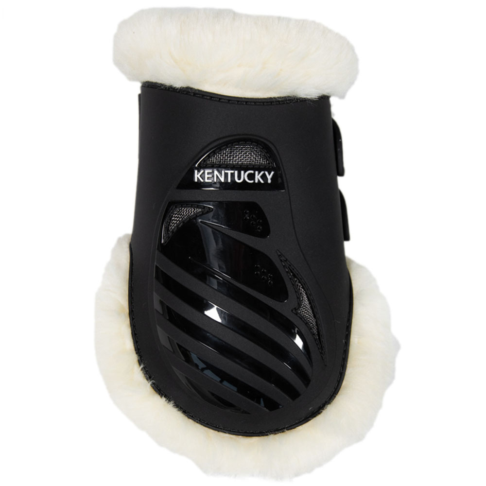 Protège-boulets Elastic Vegan Sheepskin Noir