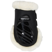 Protège-boulets Elastic Vegan Sheepskin Noir Protège-boulets Elastic Vegan Sheepskin Noir