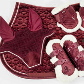 Protège-boulets Young Vegan Sheepskin Velvet Bordeaux Protège-boulets Young Vegan Sheepskin Velvet Bordeaux
