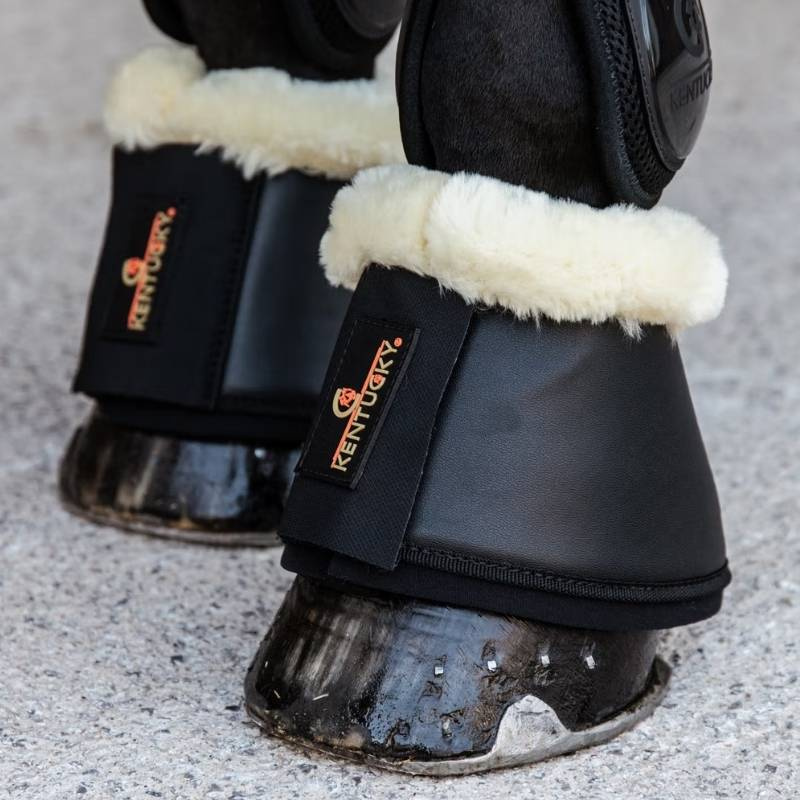 Cloches Sheepskin Leather Noir