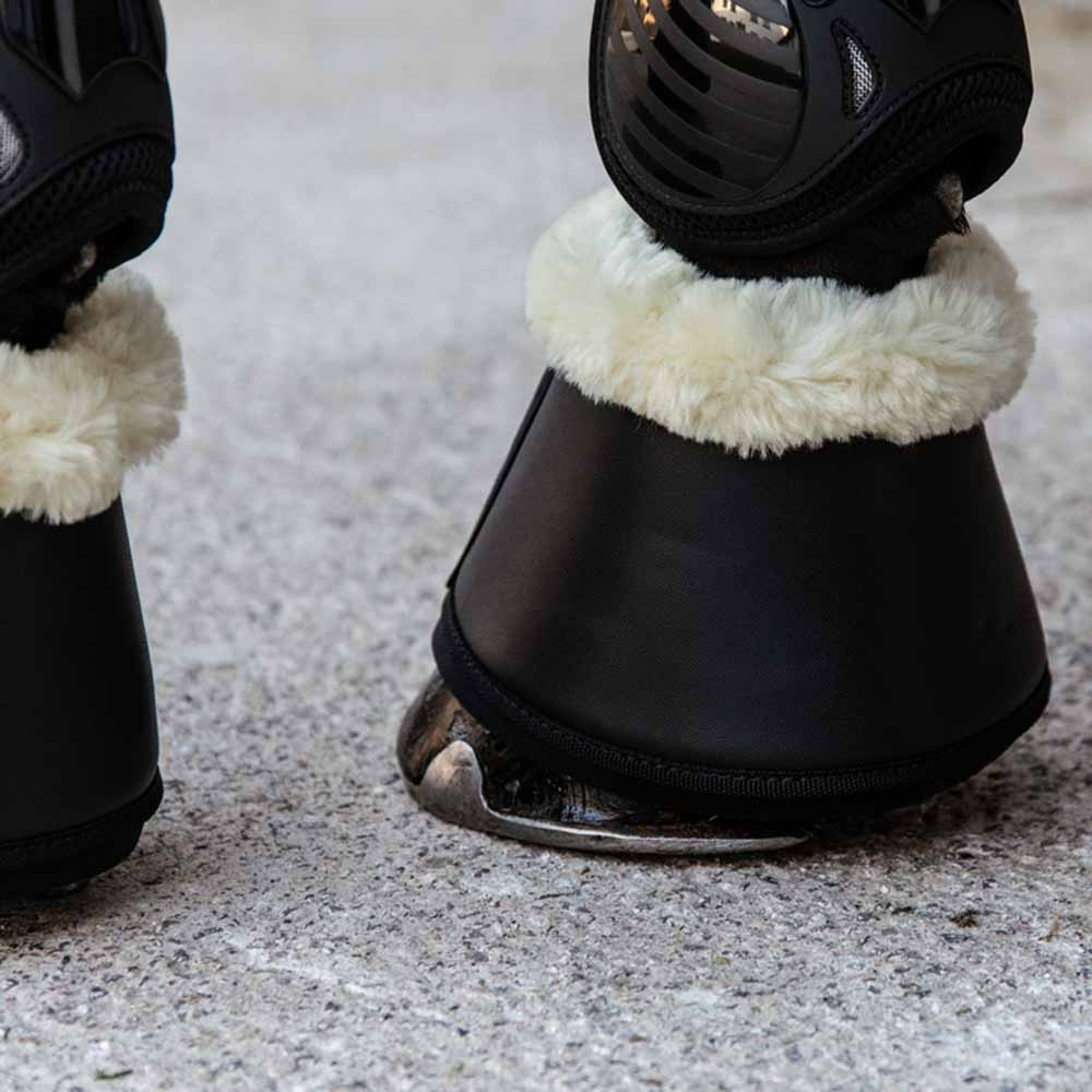 Cloches Sheepskin Leather Noir
