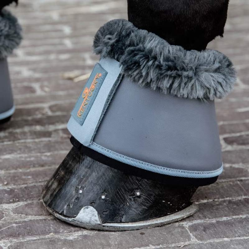 Cloches Sheepskin Leather Gris