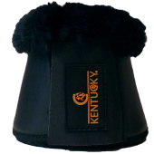 Cloches en Simili Cuir Peau de Mouton Noir Cloches en Simili Cuir Peau de Mouton Noir