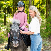 Haut d'équitation Enfant/Junior Lucky Start Rose Haut d'équitation Enfant/Junior Lucky Start Rose