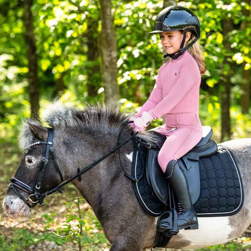 Haut d'équitation Enfant/Junior Lucky Start Rose