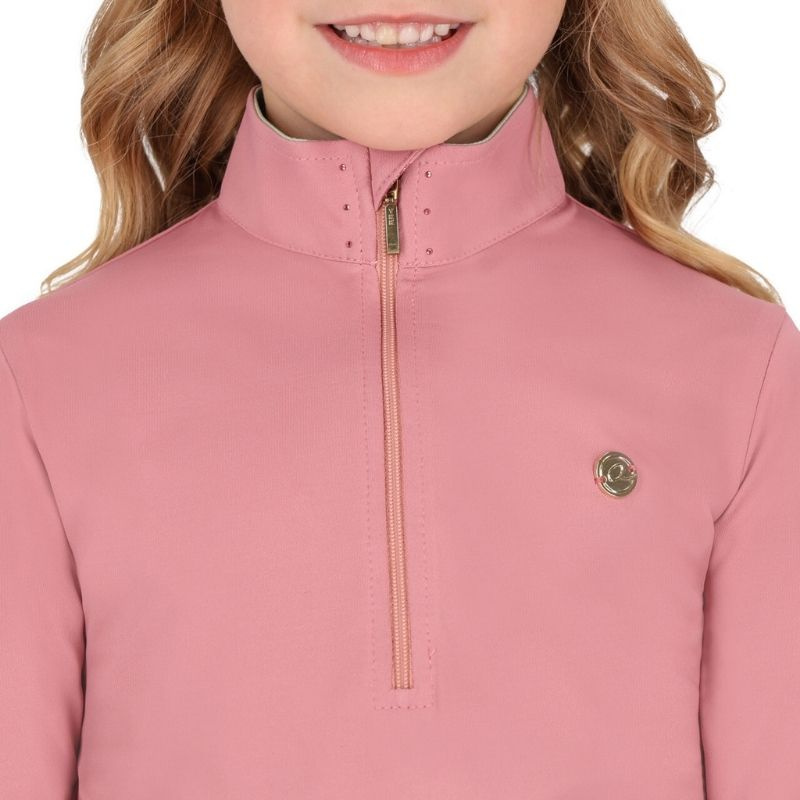 Haut d'équitation Enfant/Junior Lucky Start Rose