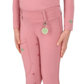 Collant d'équitation Enfant/Junior Lucky Start Full Grip Rose Collant d'équitation Enfant/Junior Lucky Start Full Grip Rose