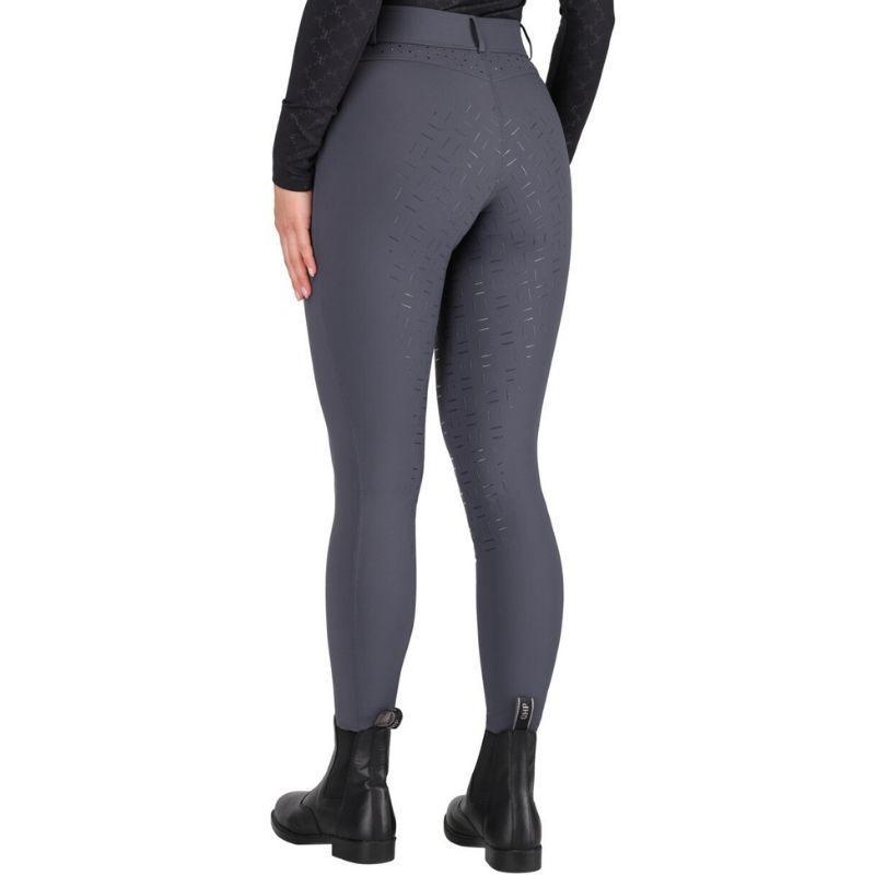 Culotte d'équitation Livora Full Grip Gris