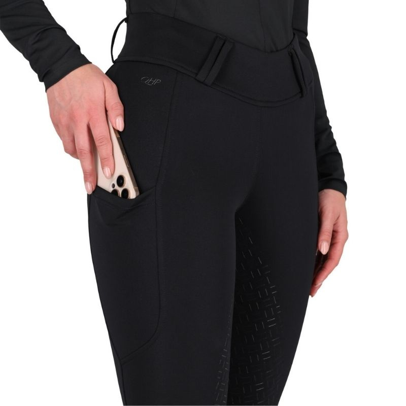 Legging d'équitation Valletta Full Grip Noir
