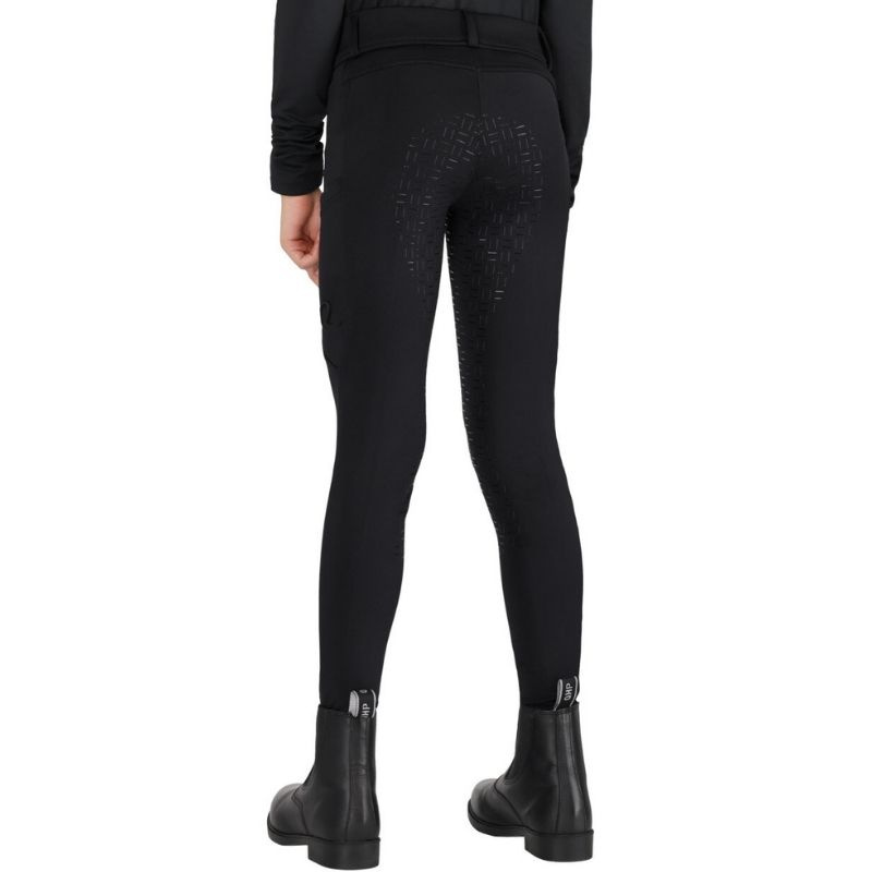 Collant d'équitation Enfant/Junior Valletta Full Grip Noir