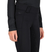 Collant d'équitation Enfant/Junior Valletta Full Grip Noir Collant d'équitation Enfant/Junior Valletta Full Grip Noir