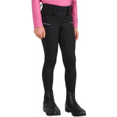 Collant d'équitation d'hiver Enfant/Junior Isalyn Full Grip Noir Collant d'équitation d'hiver Enfant/Junior Isalyn Full Grip Noir