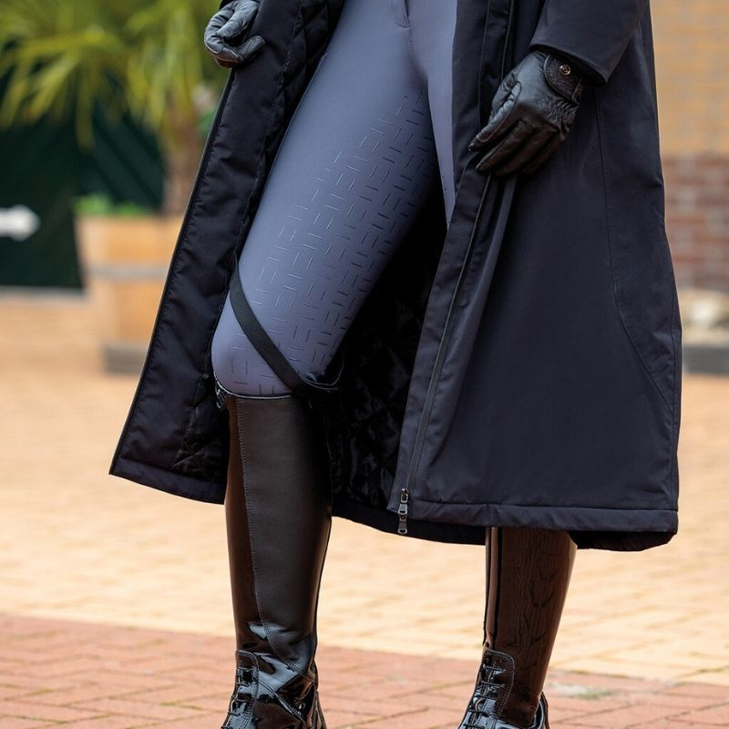Manteaux d'équitation Livora Waterproof Noir