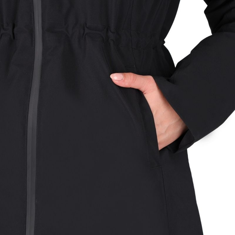 Manteaux d'équitation Livora Waterproof Noir