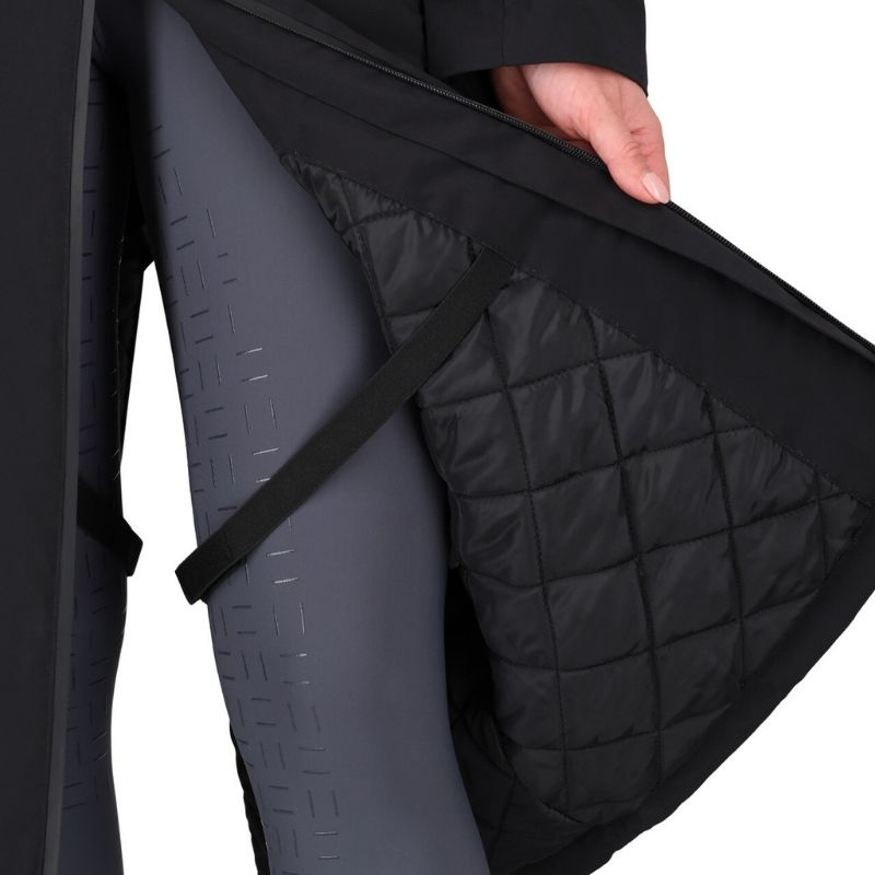 Manteaux d'équitation Livora Waterproof Noir
