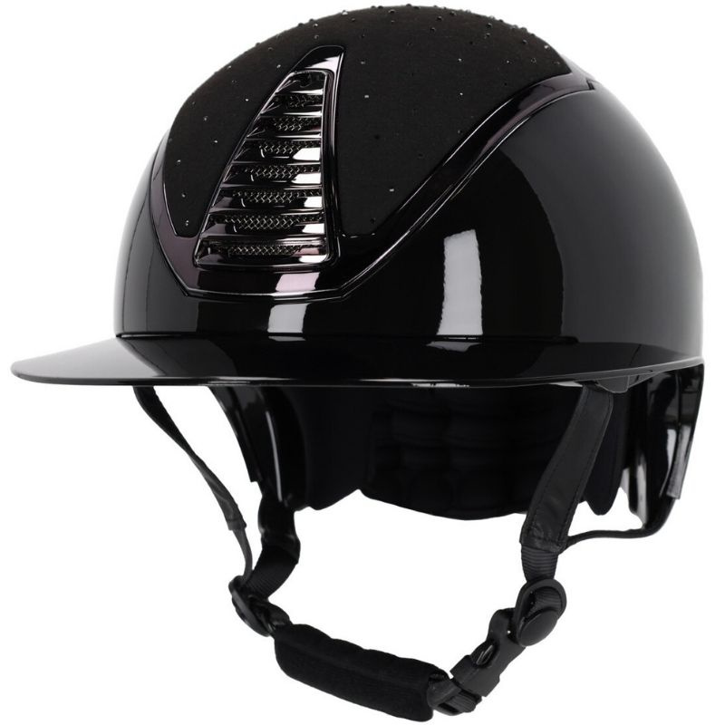 Casque d'équitation Memphis Polo Visor Noir