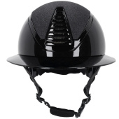 Casque d'équitation Glendale Polo Visor Noir Casque d'équitation Glendale Polo Visor Noir