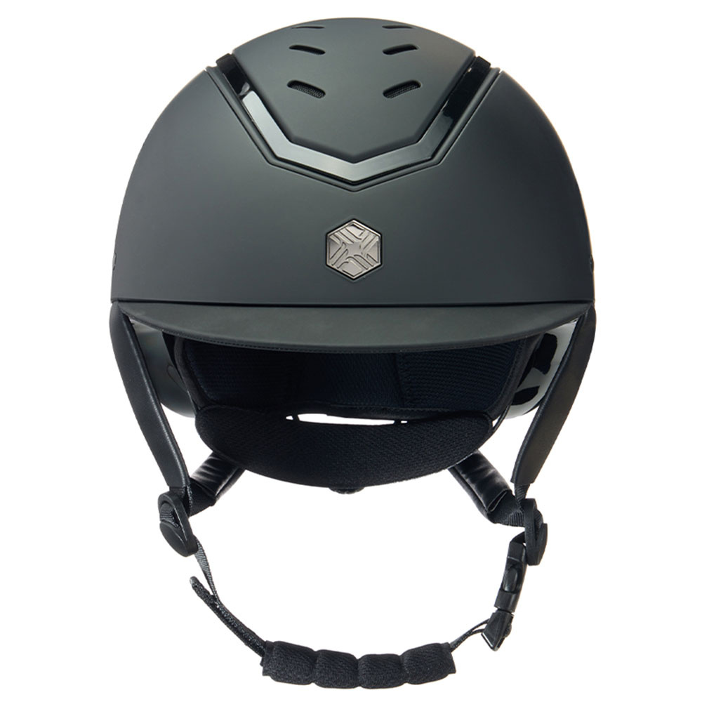 Casque d'équitation Kylo Mat Noir/Noir