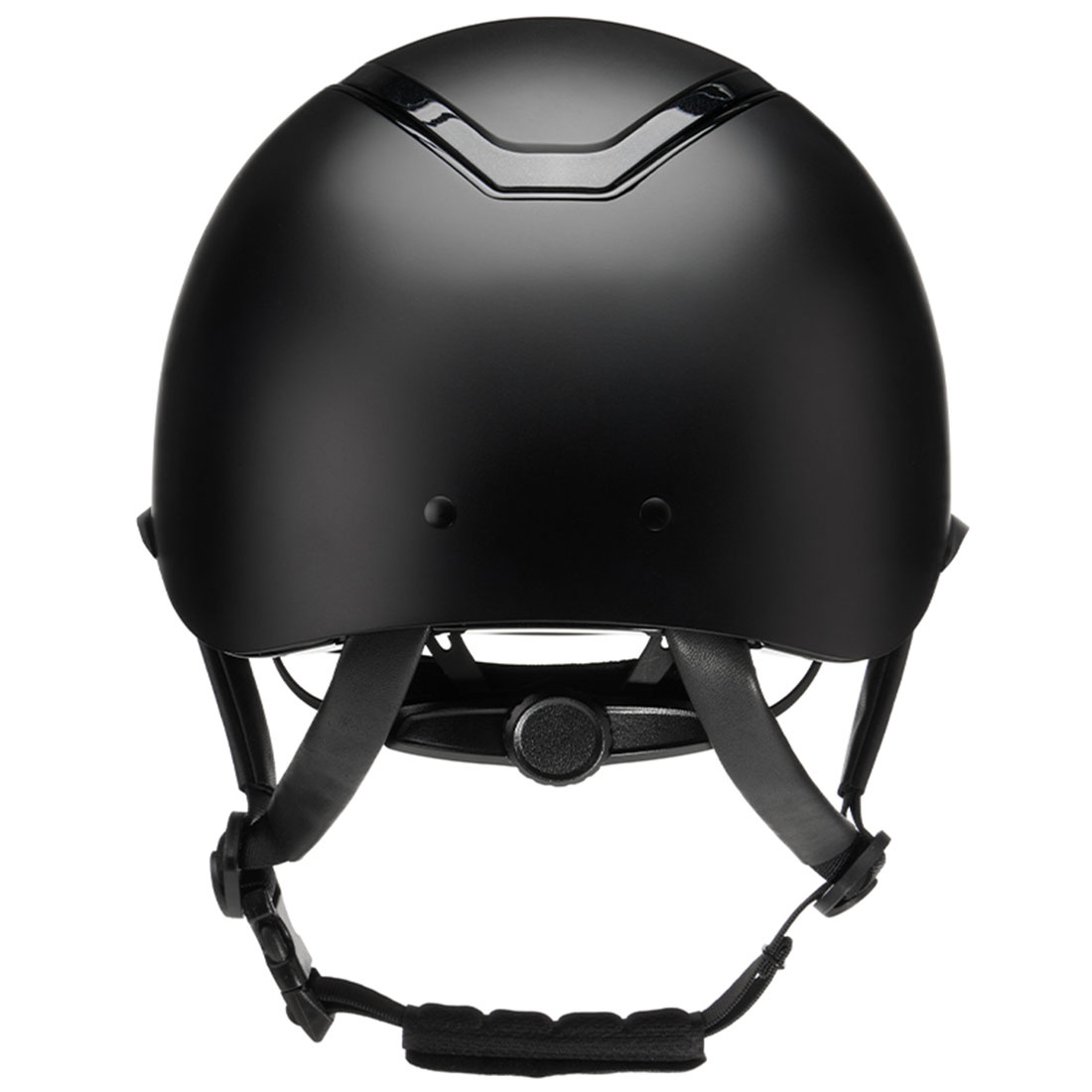 Casque d'équitation Kylo Mat Visière Noir/Noir