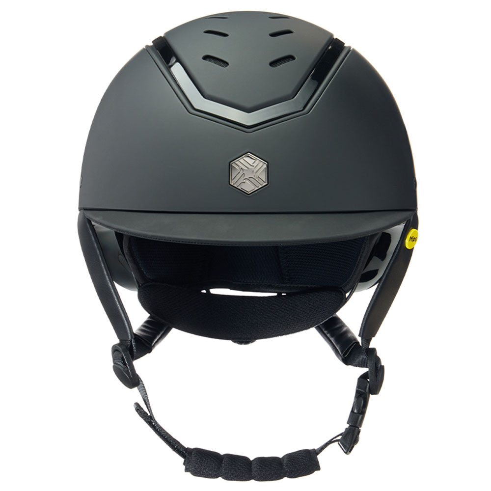 Casque d'équitation MIPS Kylo Mat Noir/Noir
