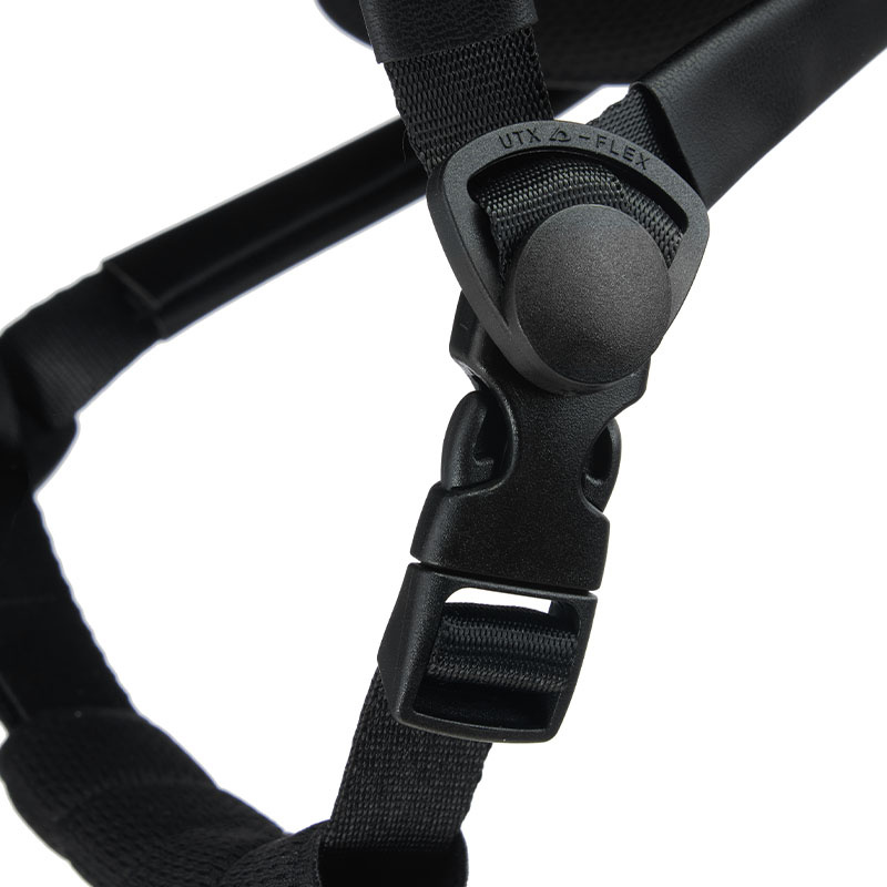 Casque d'équitation MIPS Kylo Gloss Paillettes Visière Noir/Rose doré