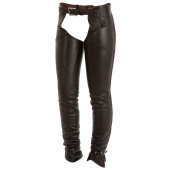 Chaps en cuir longs Noir Chaps en cuir longs Noir