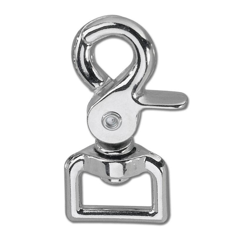 Boucle pour rênes Snap Square Argent