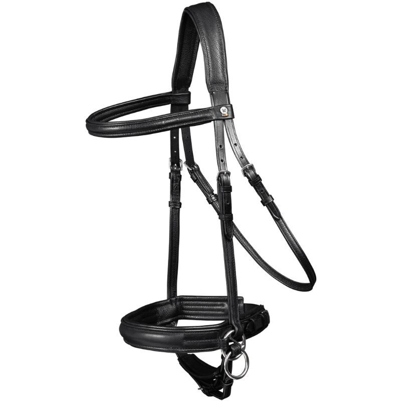 Bridon sans mors Supersoft X-Line Noir