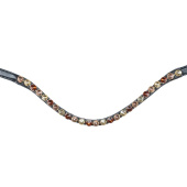 Bridon de dressage X-Line Goldheart Noir Bridon de dressage X-Line Goldheart Noir