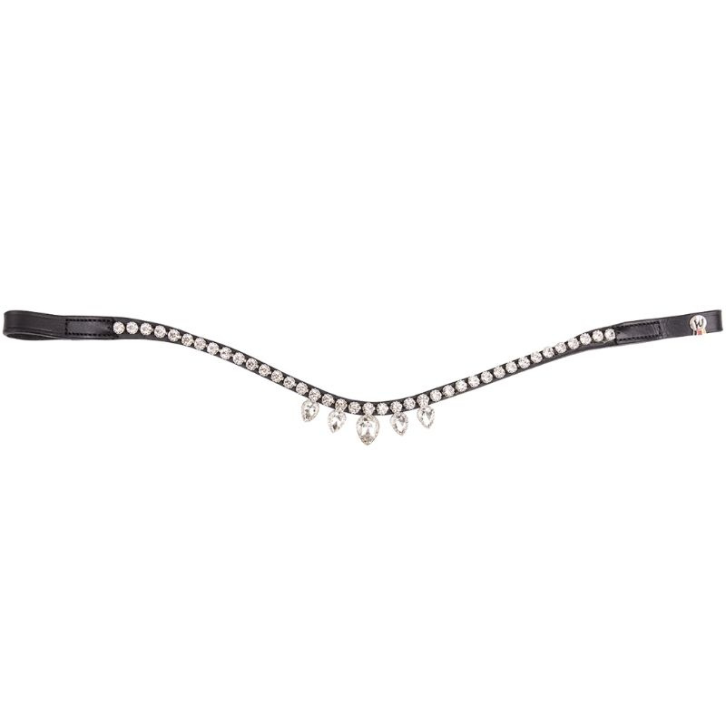 Bandeau X-Line Diadem Noir/Blanc