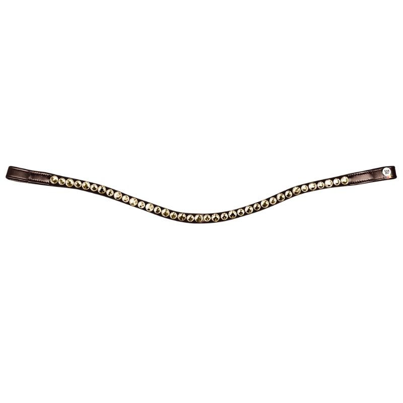 Bridon sans mors Sensation X-Line Marron