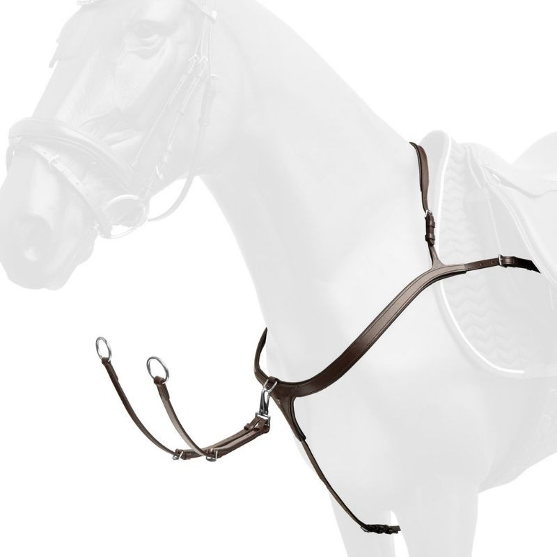 Collier de chasse Long Bridge X-Line Marron