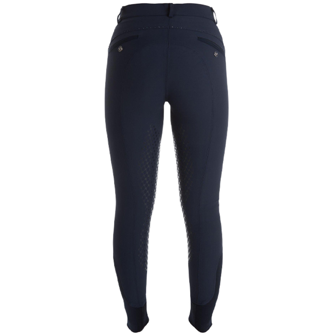 Pantalons d'équitation Safir Super-X High Knee Grip Bleu Marine