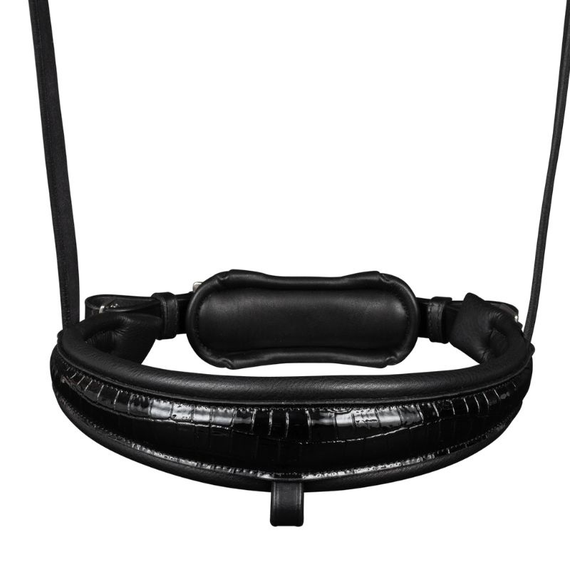 Bridon de dressage Magic Croco S-Line Noir