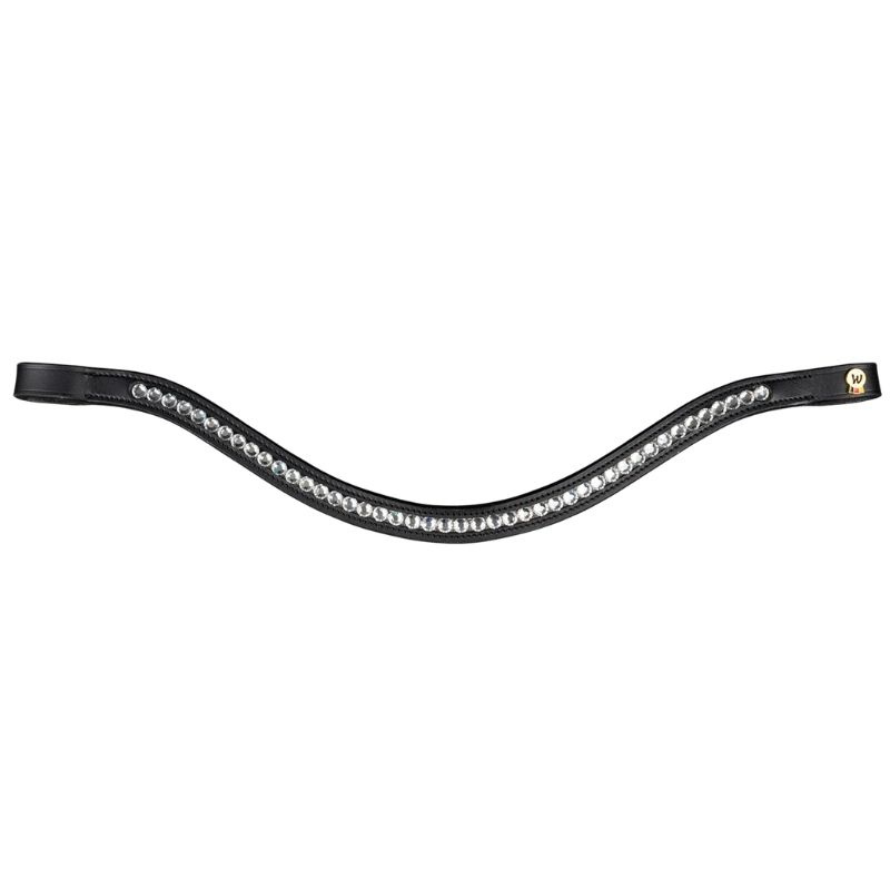 Bridon de dressage Magic Croco S-Line Noir