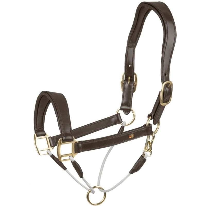 Licol en cuir Rope Royal S-Line Marron
