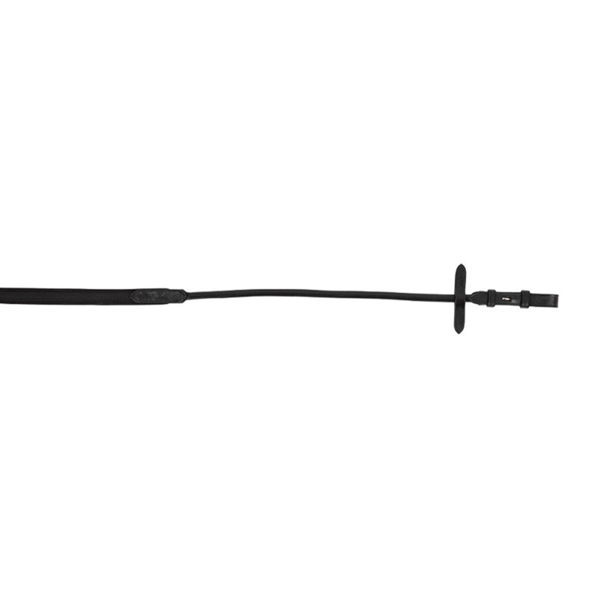 Bridon anatomique Comfort Fit Pullback avec rênes Noir