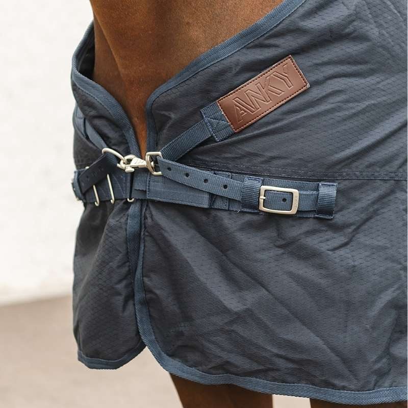 Couverture extérieure Turnout Combo 100g 1680D Bleu Marine