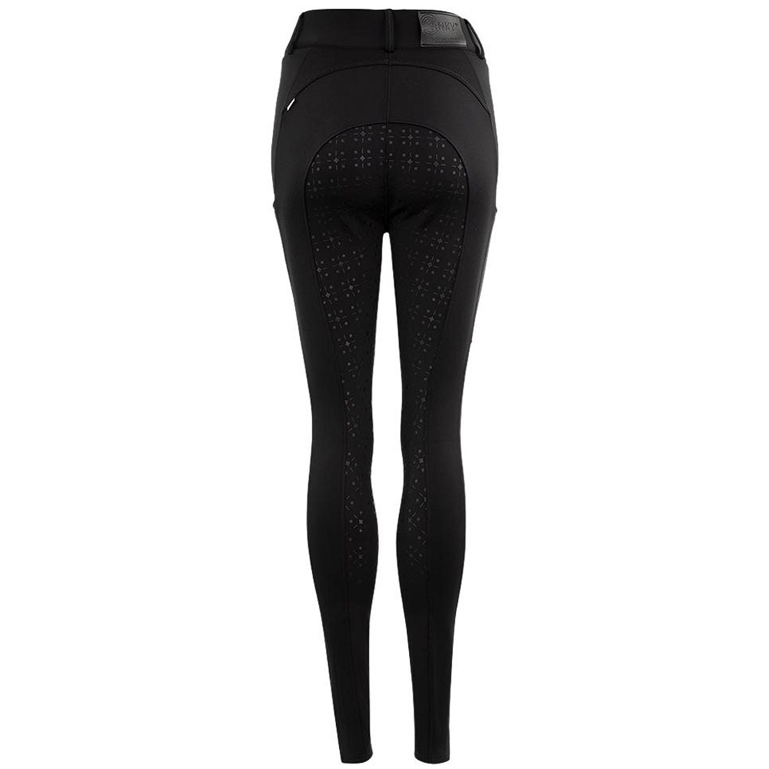 Pantalon d'Équitation Prime Silicone Full Grip Noir
