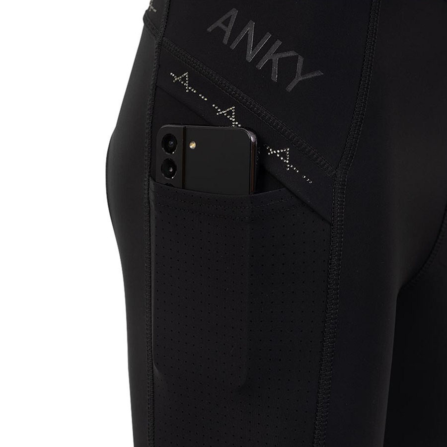Collants d'équitation Tregging Exposure Silicone Full Seat Noir