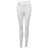 Collants d'équitation Tregging Exposure Silicone Full Seat Blanc Collants d'équitation Tregging Exposure Silicone Full Seat Blanc